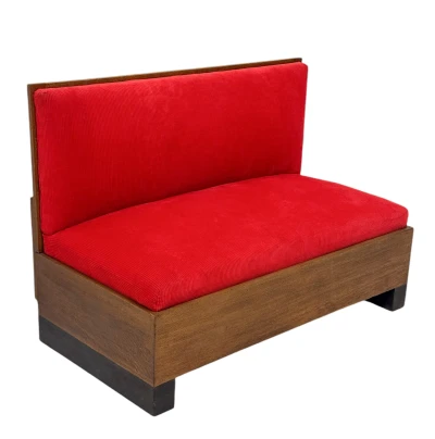 Willem Penaat Art Deco Modernist Bench or Sofa for Metz & Co, 1930s